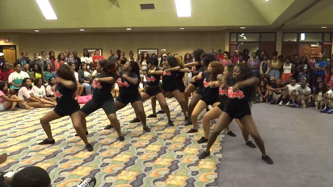 Theta Tau Chapter of Delta Sigma Theta - Valdosta State University Yardshow 2013