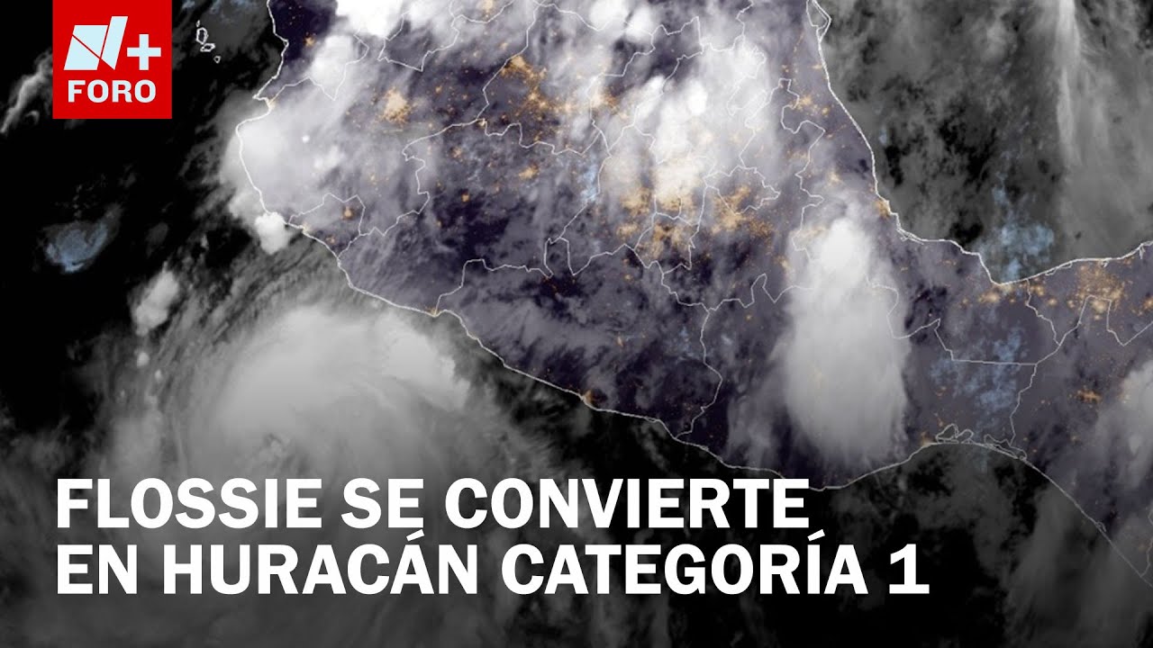 Flossie se convierte en huracán categoría 1 en el Pacífico - Hora 21