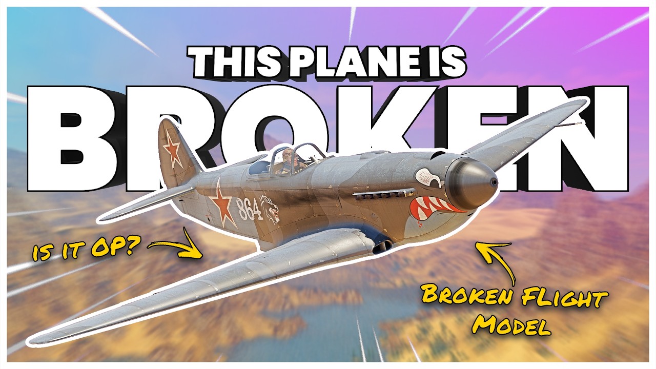 Playing War Thunder's Most BROKEN Plane (War Thunder Yak-3 VK107)