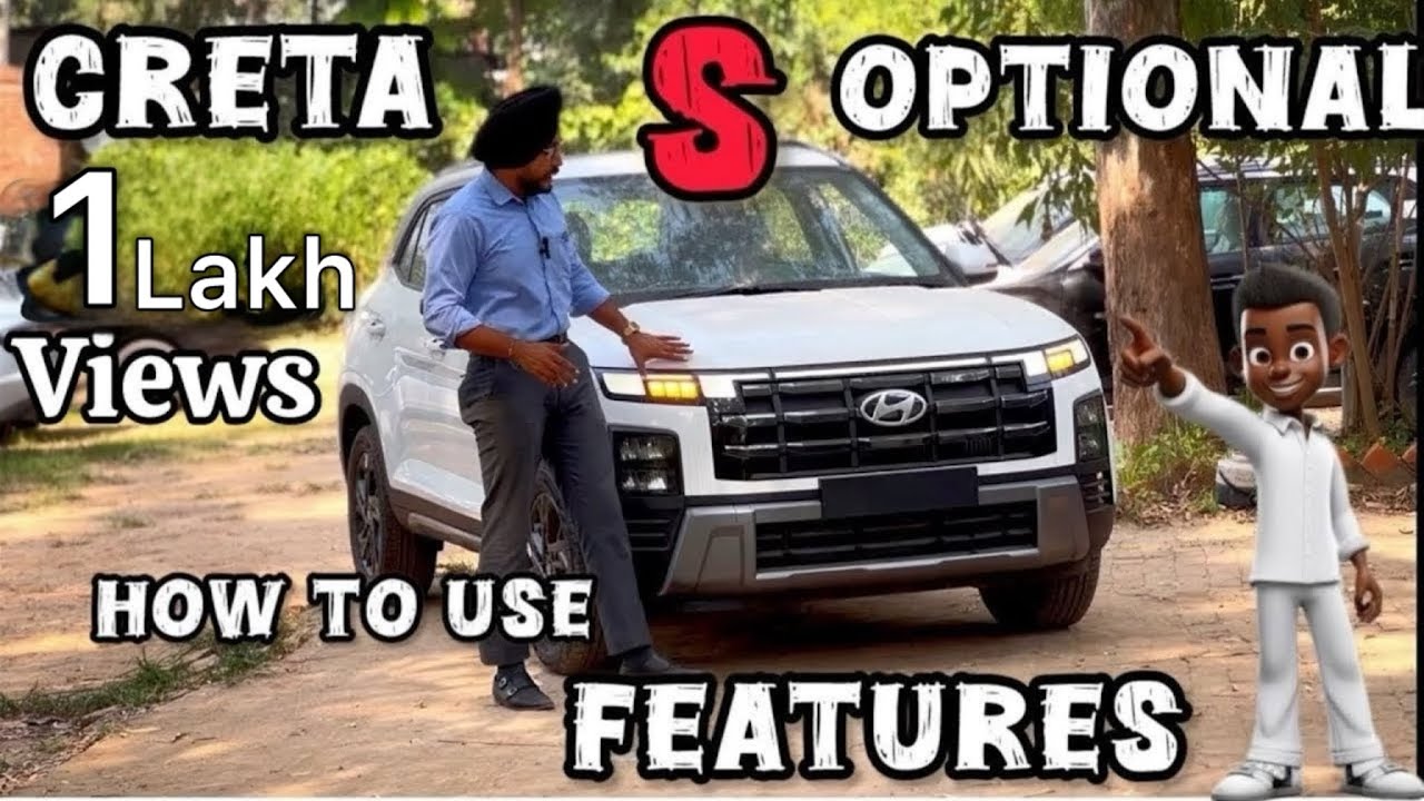 creta s optional 2025 easy way to understand all feature usage 🔥 after car delivery