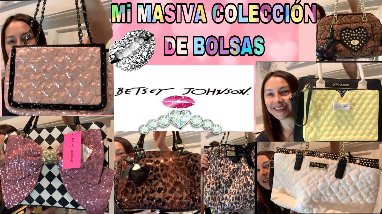 Mi ENORME colección de Bolsas BETSEY JOHNSON 👛