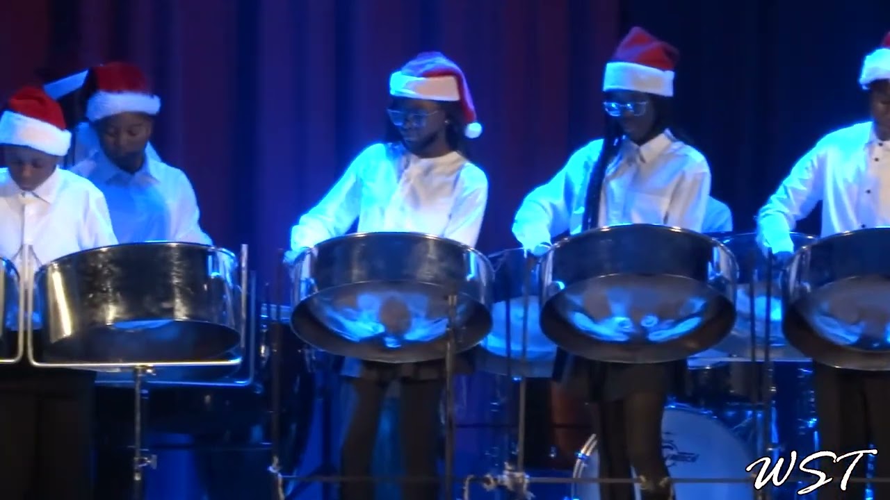 Pachelbel Canon in D   Meyer Levin 8th Grade Steel Orchestra