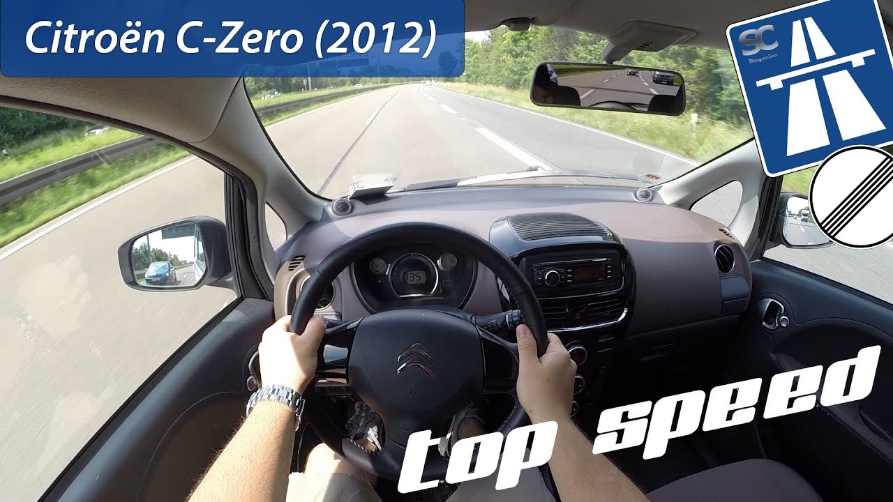 Citroën C-Zero (2012) - POV Top Speed Drive