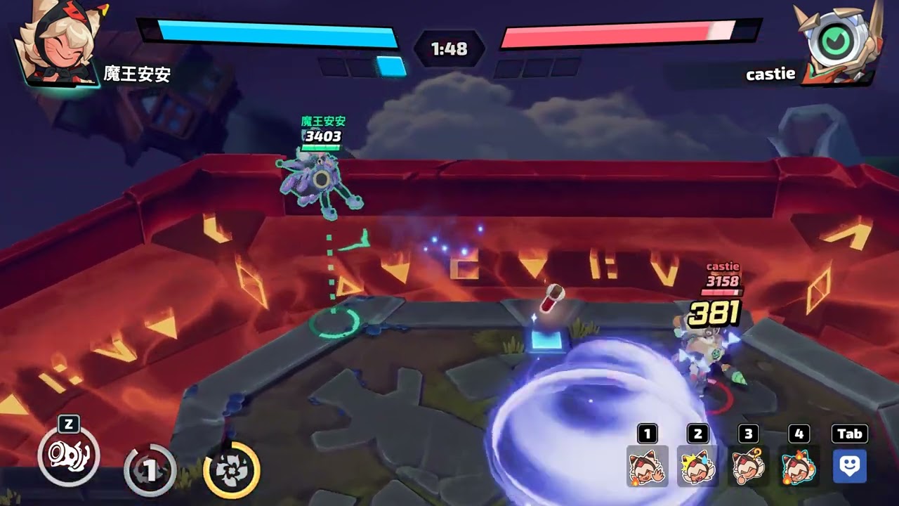 Smash Legends「Duel」- Flare vs JackO (1)　【castie】