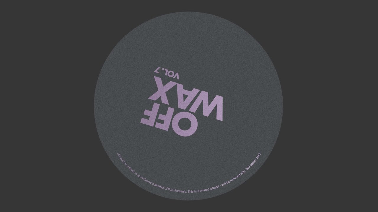 Cojoc - Walking Over Me [OFFWAX007]