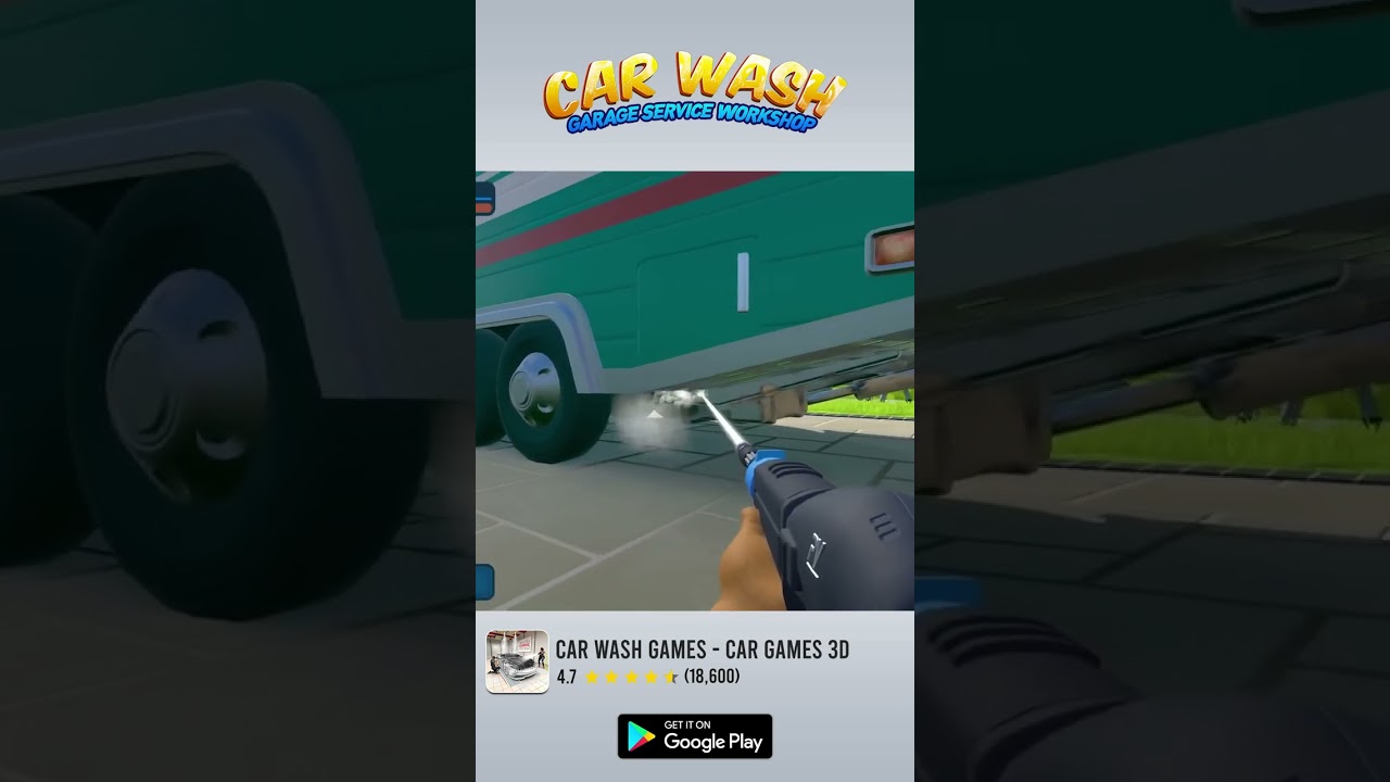 Car Wash Games - Car Games 3D