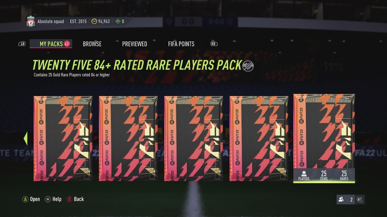 PREMIER LEAGUE TOTS IN AN 84+ X25 ICON SWAPS PACK! FIFA 22 ULTIMATE TEAM