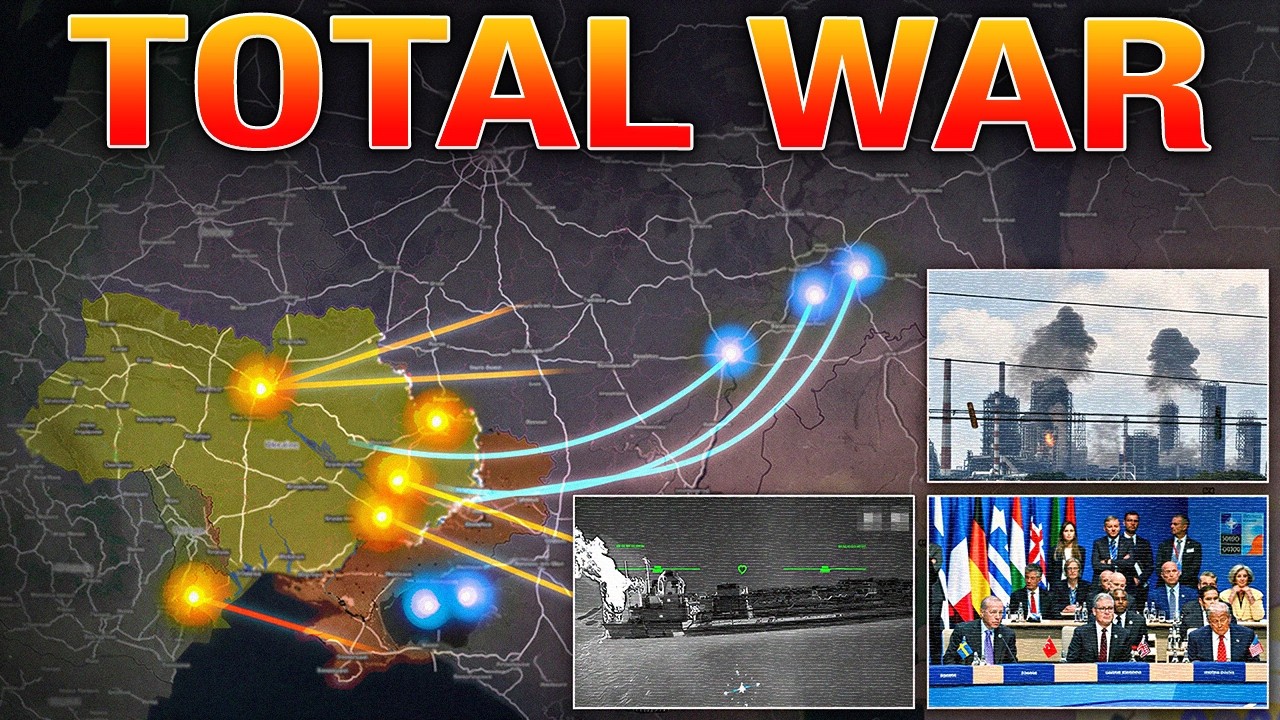 TOTAL WAR ESCALATES💥Ballistic Missiles, 600 Drones Down, Azov Fleet Wiped⚔️Military Summary 2026.7.8