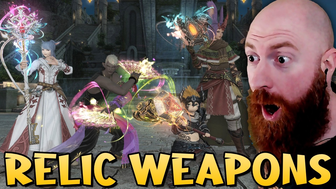 The New FFXIV Relic Weapons Look Amazing! (Patch 7.55)