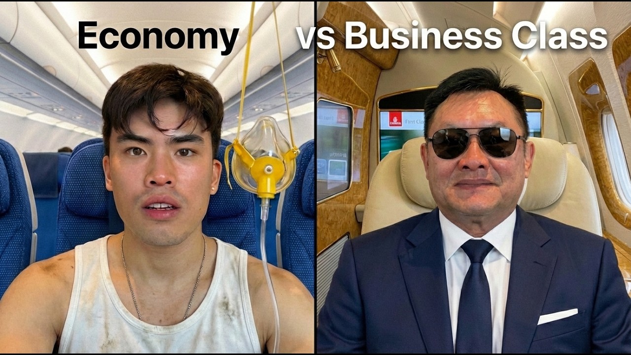 Terbang Economy vs Business Class!