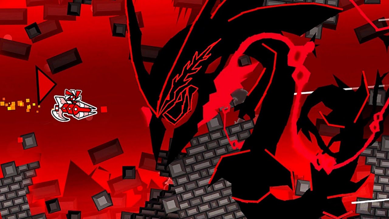 ''The Hydragaryu'' 100% (Demon) by Manix648 [3 Coins] | Geometry Dash
