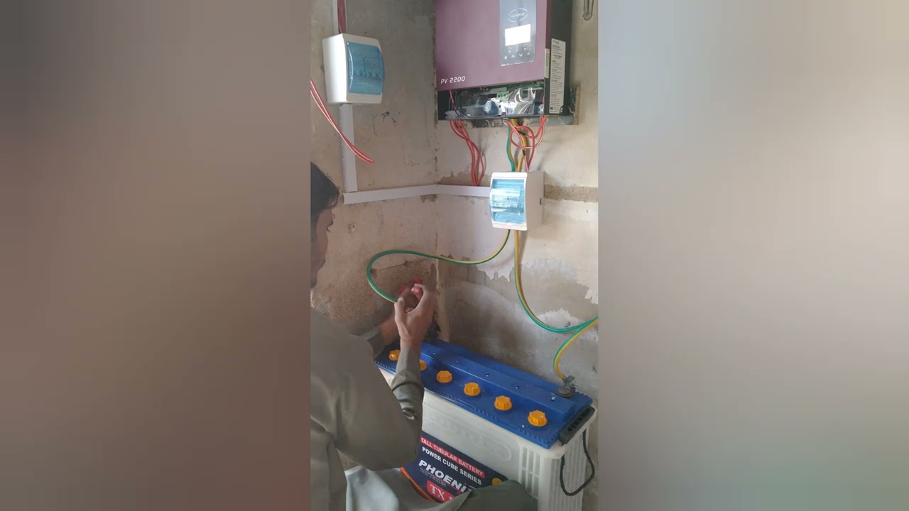 how to install fronus pv 2200|how to install hybird system complete guide| fronus pv 2200