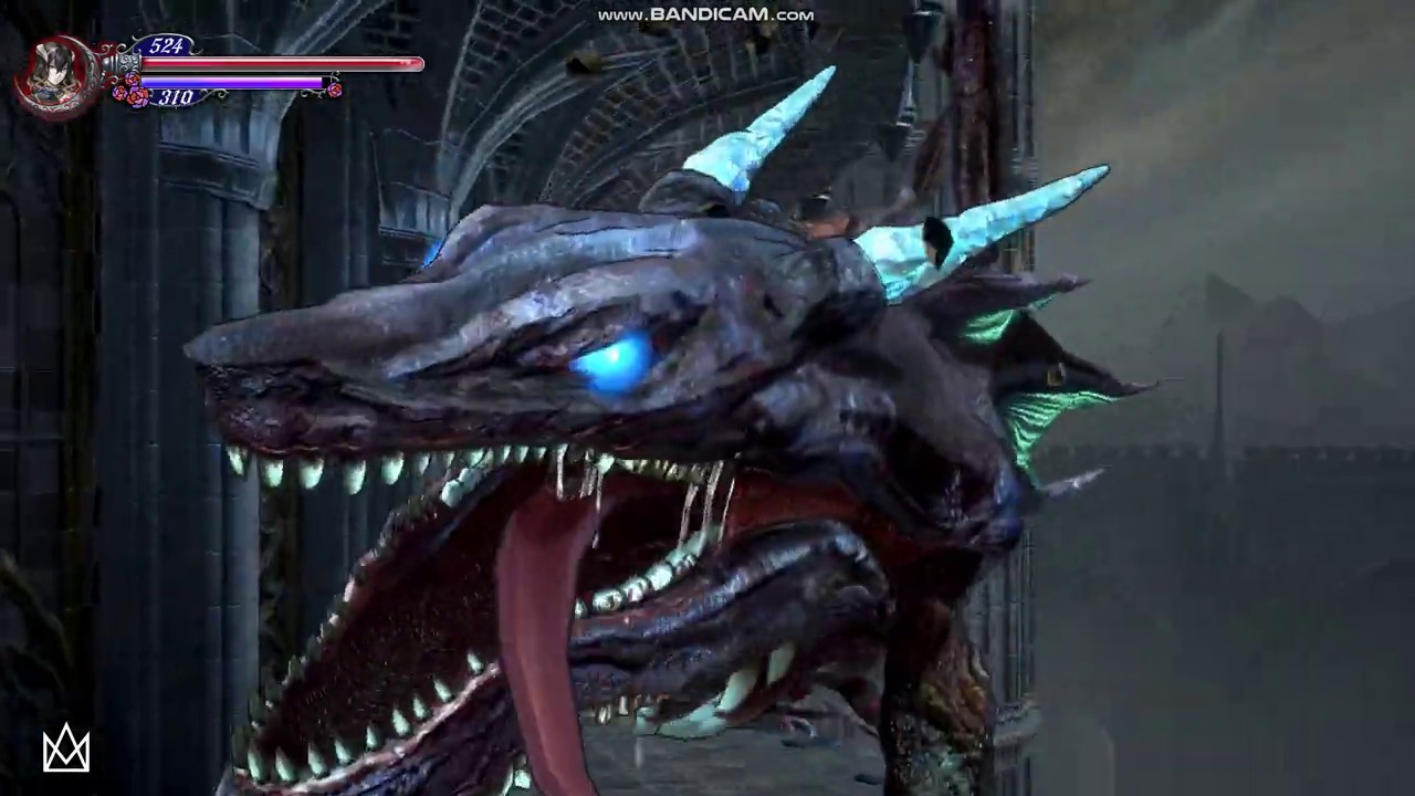 Bloodstained: Ritual of the Night - Tower of Twin Dragons (Valac Boss Fight)