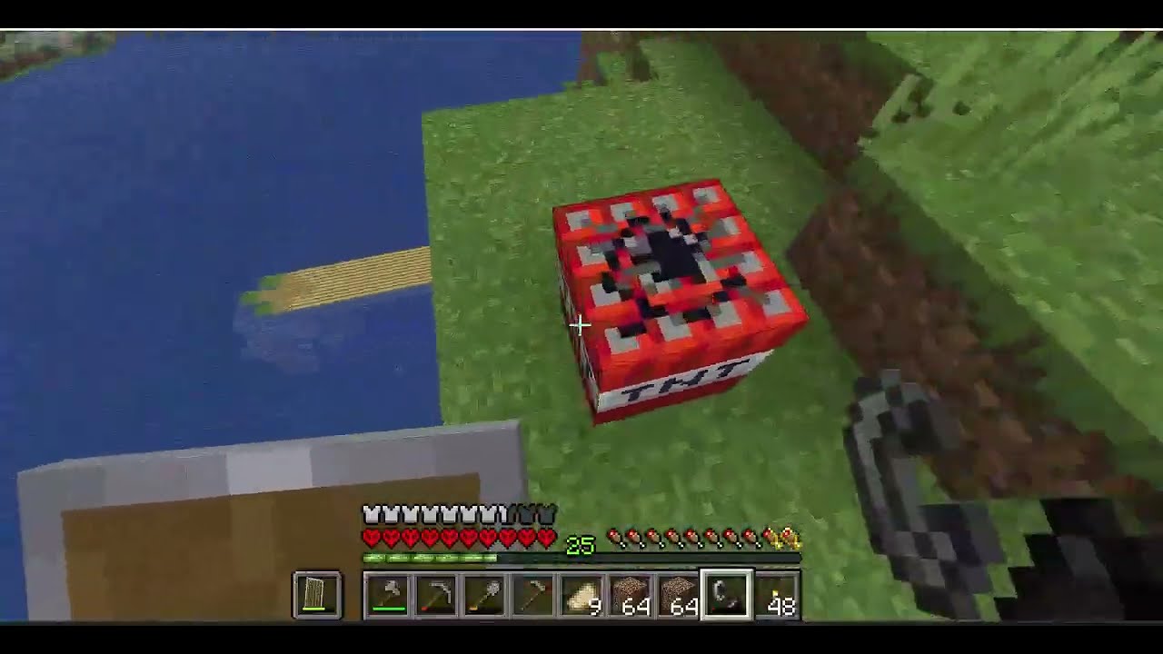I blew up my hardcore world to build a insane base