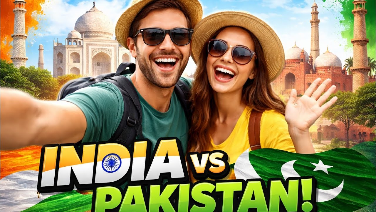 India 🇮🇳 vs Pakistan 🇵🇰 Tourism Battle | Which Country is More Beautiful? 😍