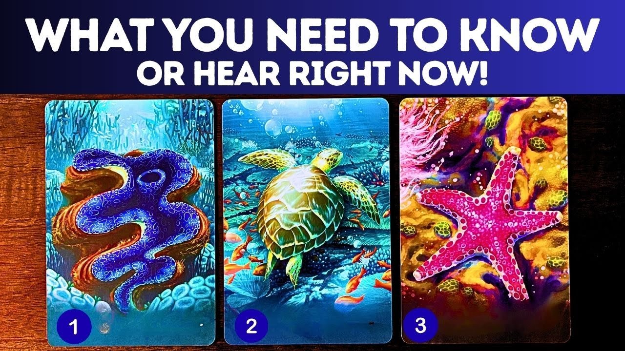 What You Need To Know/Hear Right Now!⏐TAROT • pick a card