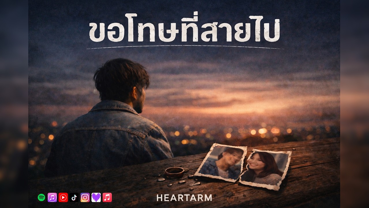 ขอโทษที่สายไป  - HEARTARM「Official Audio」🎶 #music #poprock #เพลงใหม่2026 #sadsong #เพลงเศ