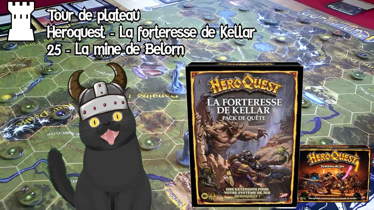 Tour de Plateau 29 - Heroquest - 25 - La mine de Belorn