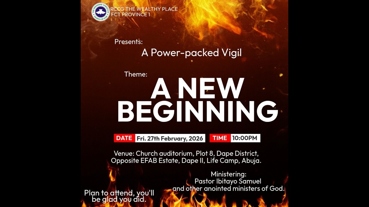 RCCG THE WEALTHY PLACE