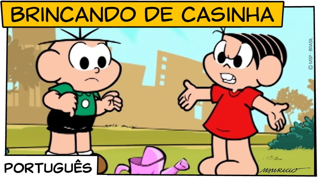 Brincando de Casinha |  Turma da Mônica