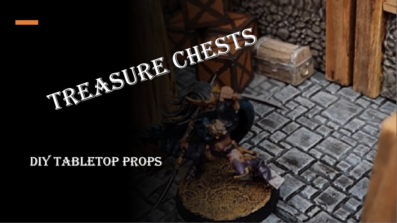 DIY Tabletop Treasure Chests