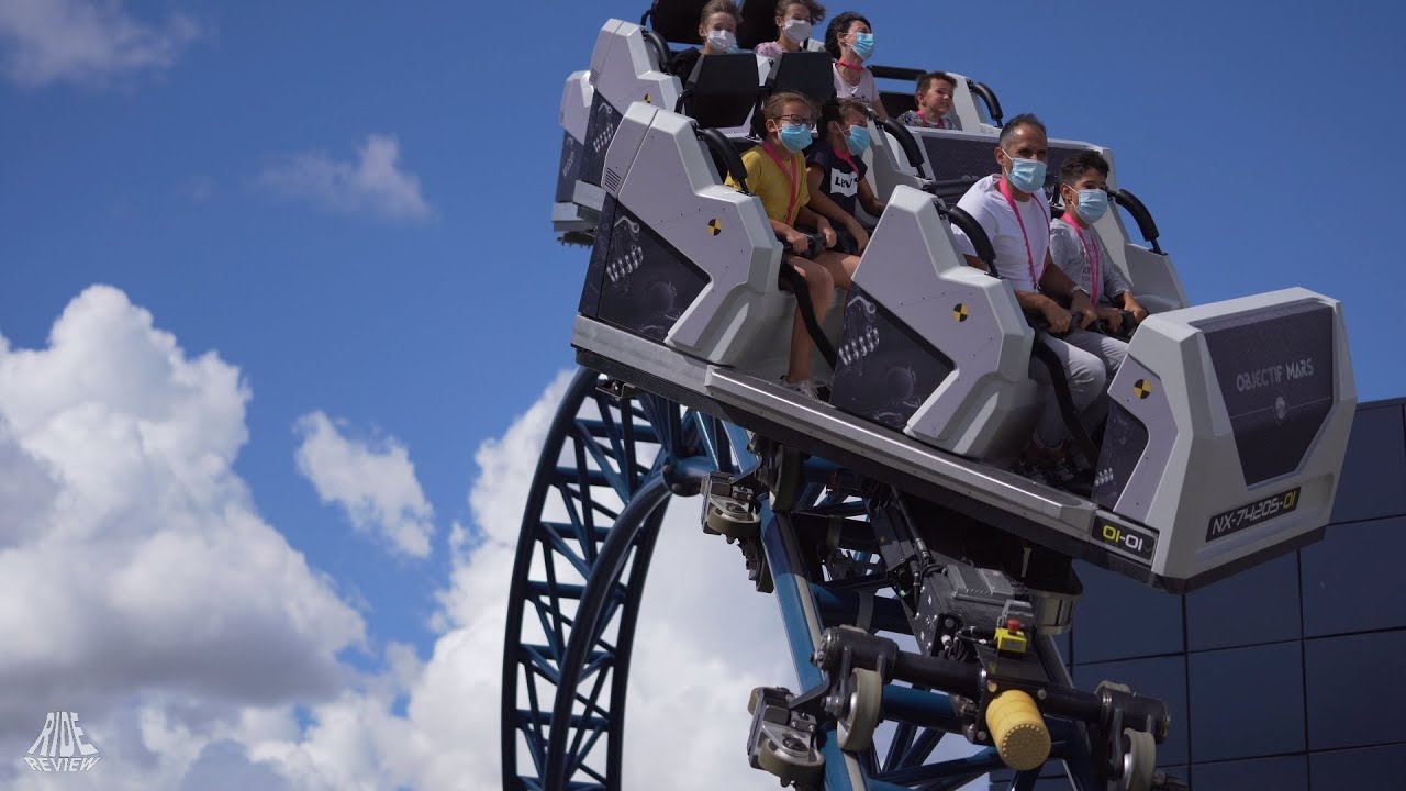 INTAMIN - Multi Launch & Special Effects Family Spinning Coaster - Objectif Mars / Futuroscope