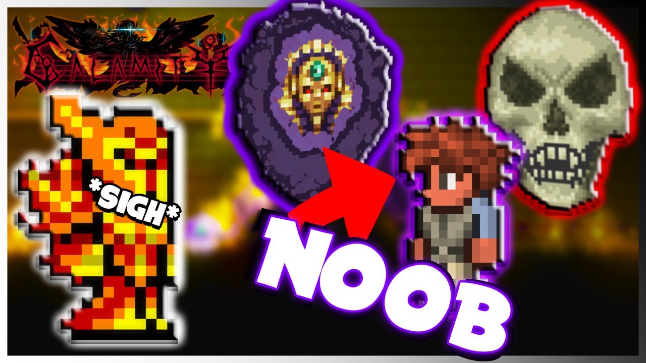 Modded Terraria But I'm Playing With THE BIGGEST NOOB!