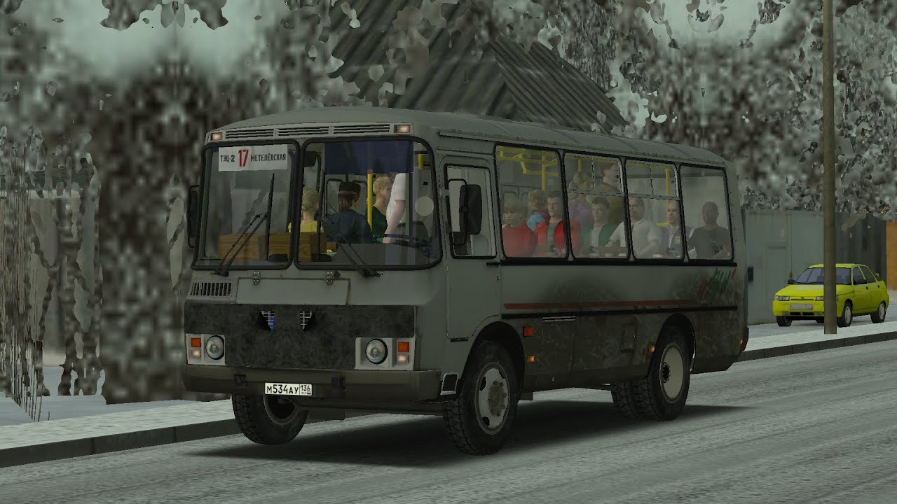 OMSI 2 Чистогорская область rework (2025) ПАЗ 32054 Маршрут 17