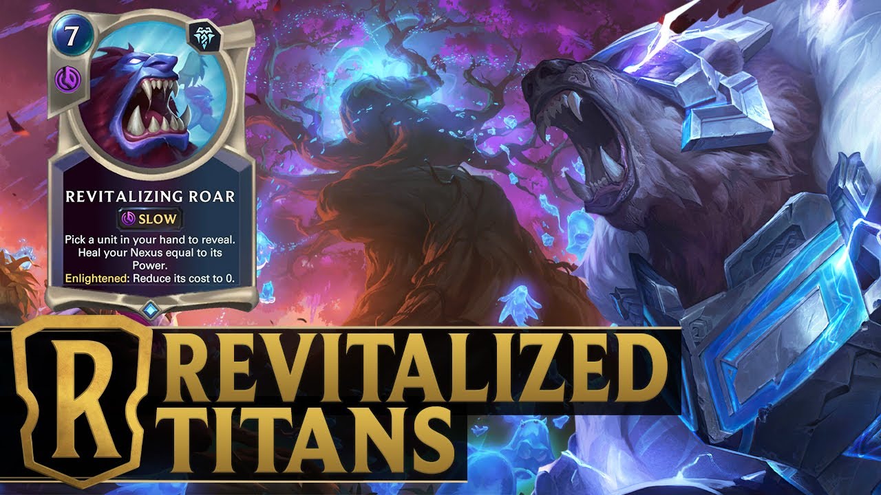 Fully Heal Your Nexus With Titanic Unit - Volibear & Trundle - Legends of Runeterra