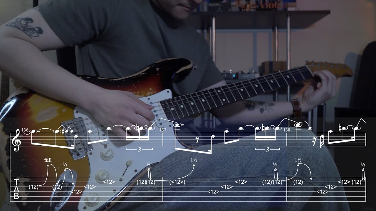[TAB] Gravity (Live In L.A.) - John Mayer full cover(기타 커버) [Guitar Cover]