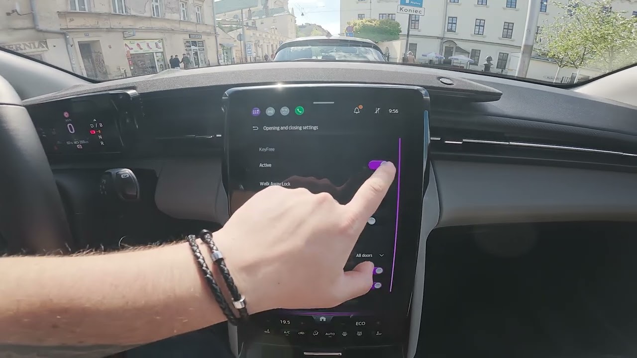 FORD Explorer EV (2023&ndash;now) &ndash; How to Manage Keyfree Function