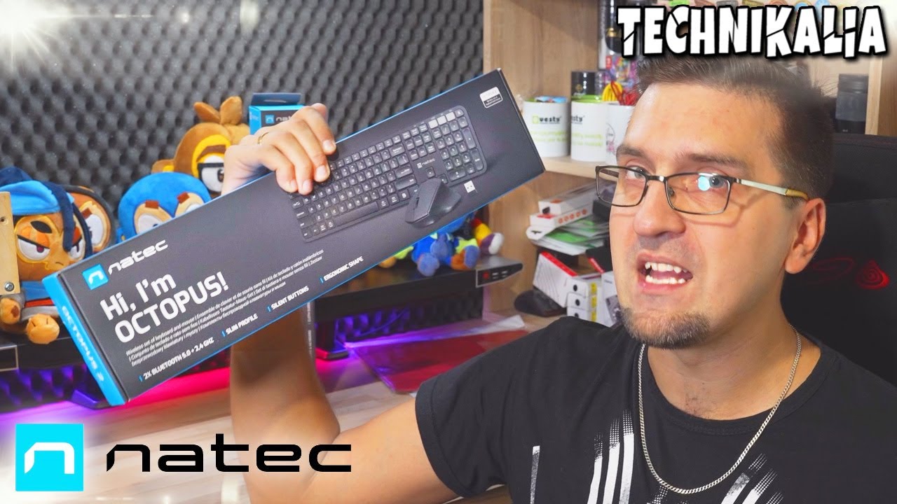 NATEC Octopus 2, czyli budżetowy zestaw bezprzewodowy ❤ Czy warto brać podkładki ◾ Technikalia PL