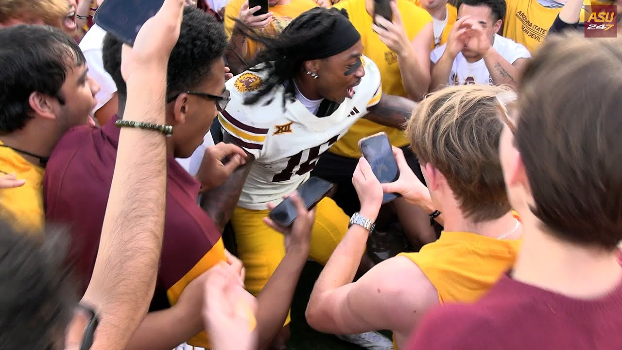 Full field-level highlights from ASU's upset over No. 7 Texas Tech (10/18/25)