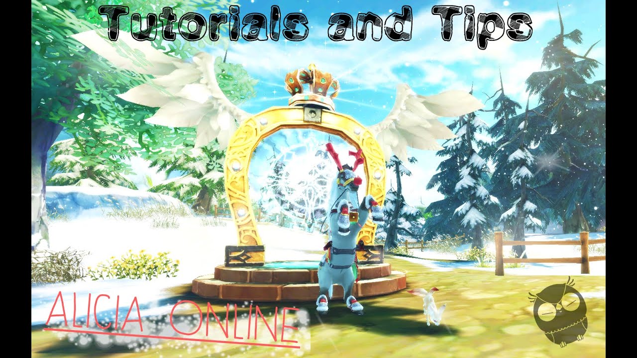 【 Alicia Online 】 Tutorials and Tips
