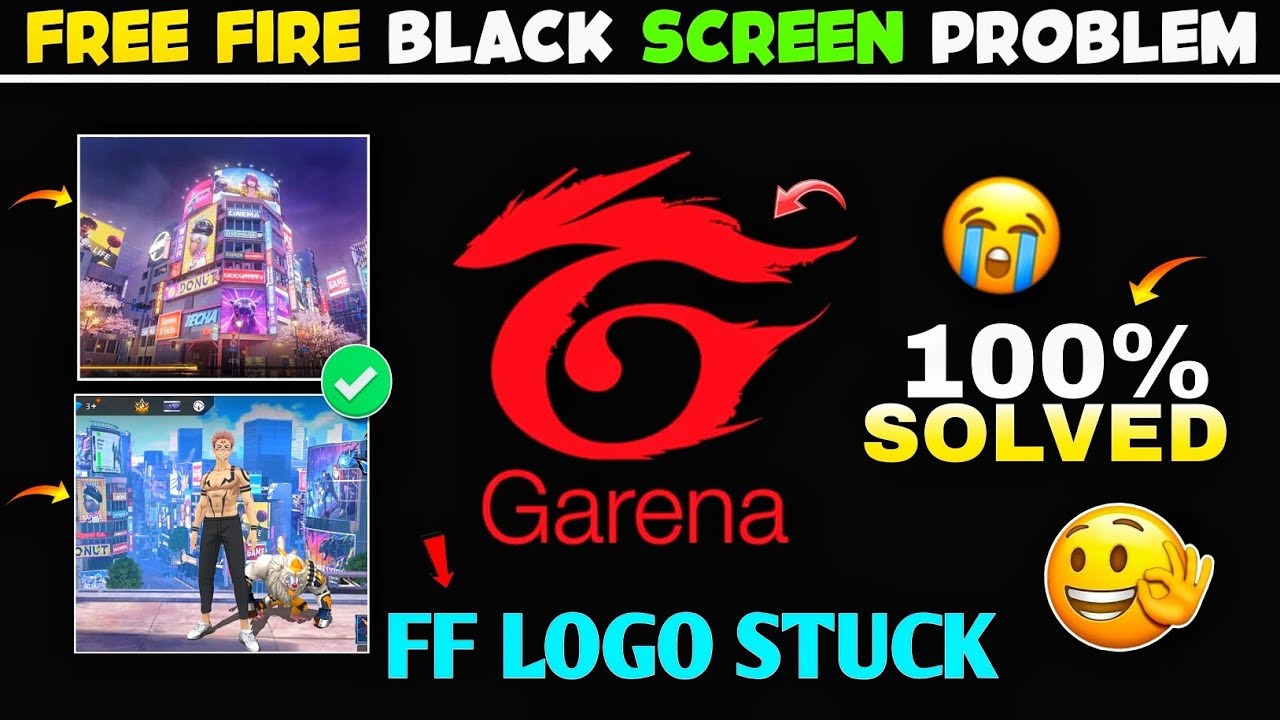GARENA LOGO STUCK PROBLEM 😭💯🔥 | FREE FIRE GARENA LOGO STUCK PROBLEM | FREE FIRE NOT OPEN PROBLEM 