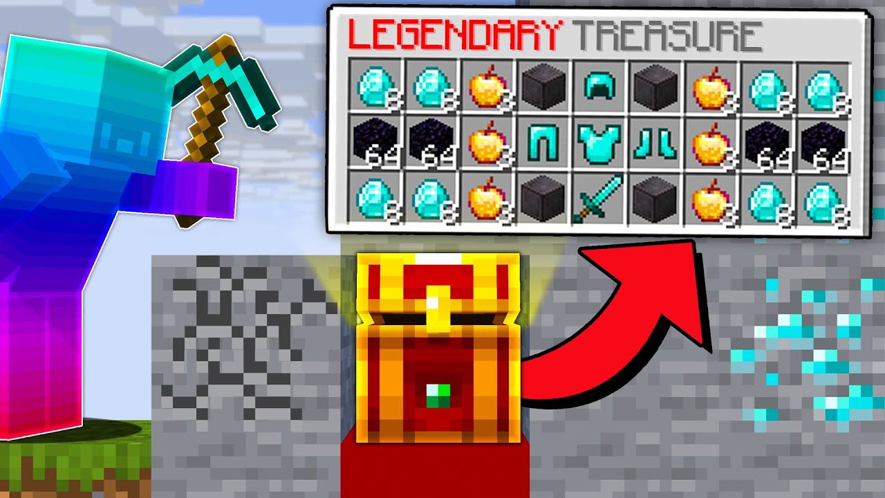 Minecraft Manhunt, But It's A Treasure Hunt...