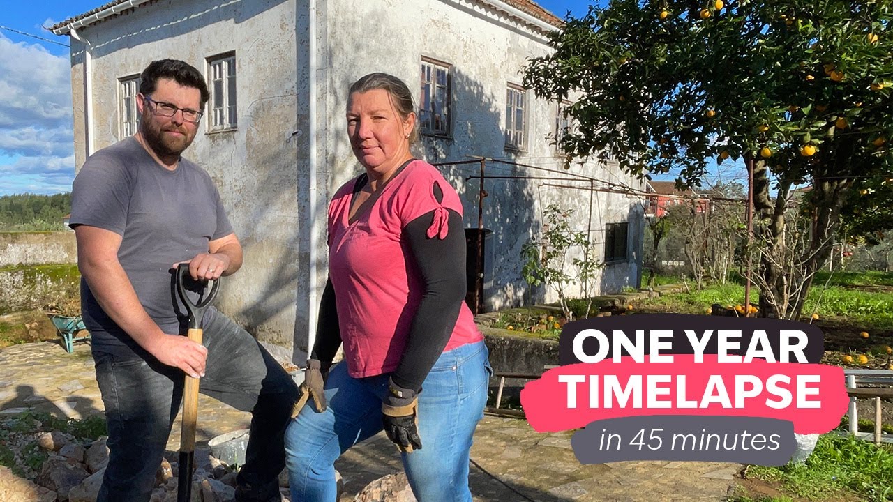 What Did We DO in a Year? Portugal Renovation Timelapse