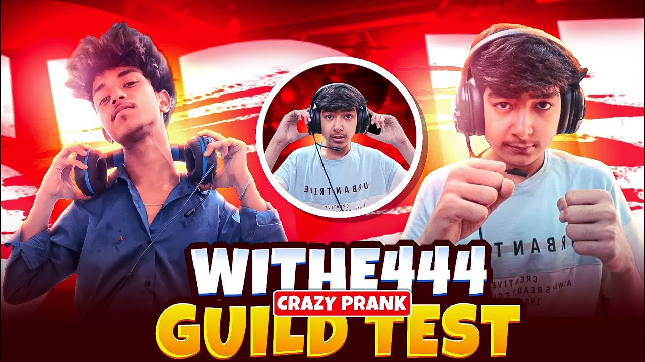 Guild Test Prank With White 444 Name 🙆‍♂️🔥 PC VS MBL - SAMSUNG A3,A5,A6,A7,J2,J5,J7,S5,S6,S7,S9,