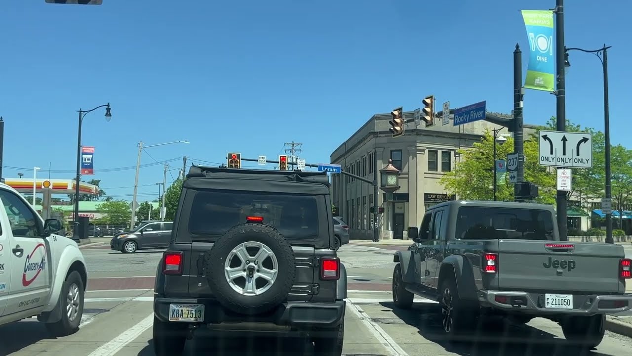 Cleveland Ohio, Driving in Cleveland Highways, Downtown, and Streets