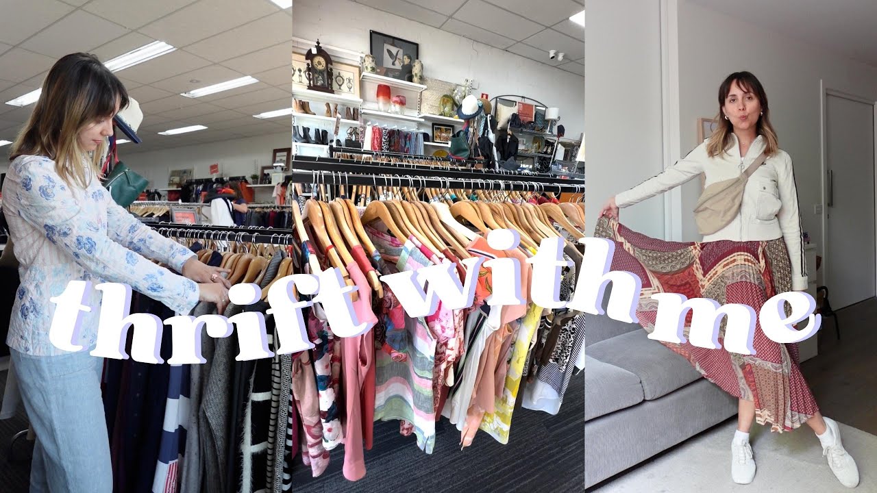 Thrift With Me | Op Shopping in Sandringham, Melbourne | Found the most beautiful skirt