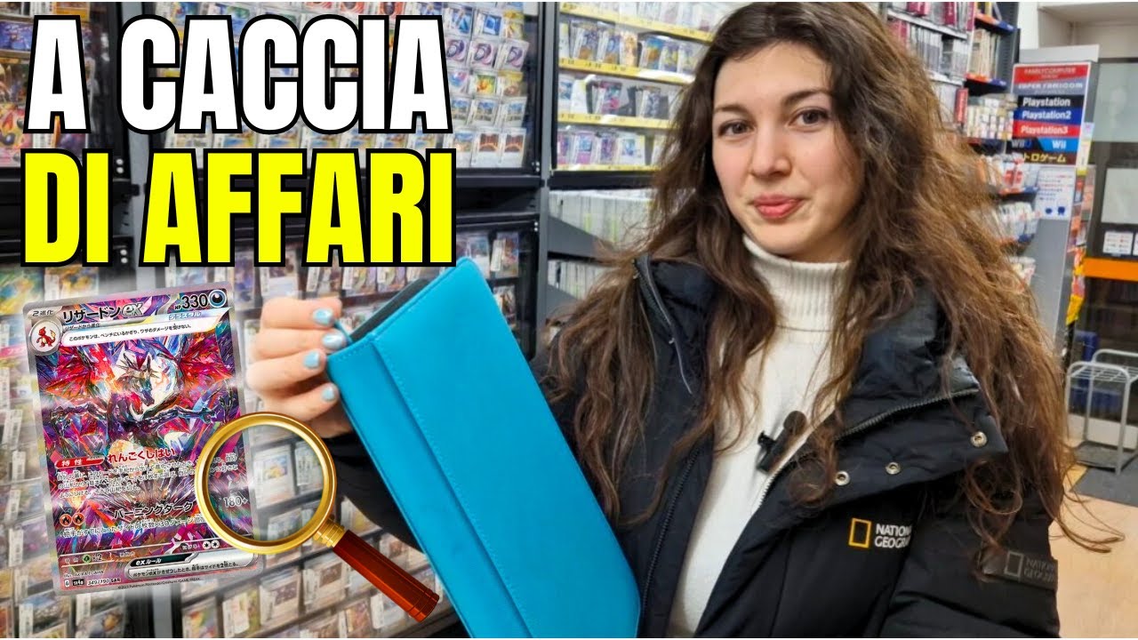 A TOKYO nei MIGLIORI negozi per le Carte Pokémon *Shiny Treasure Ex*