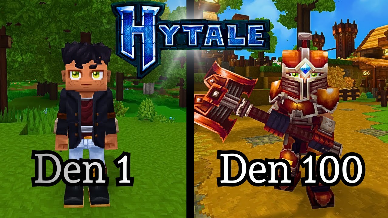 Přežil jsem 100 Dní v Hytale... a tohle se stalo!