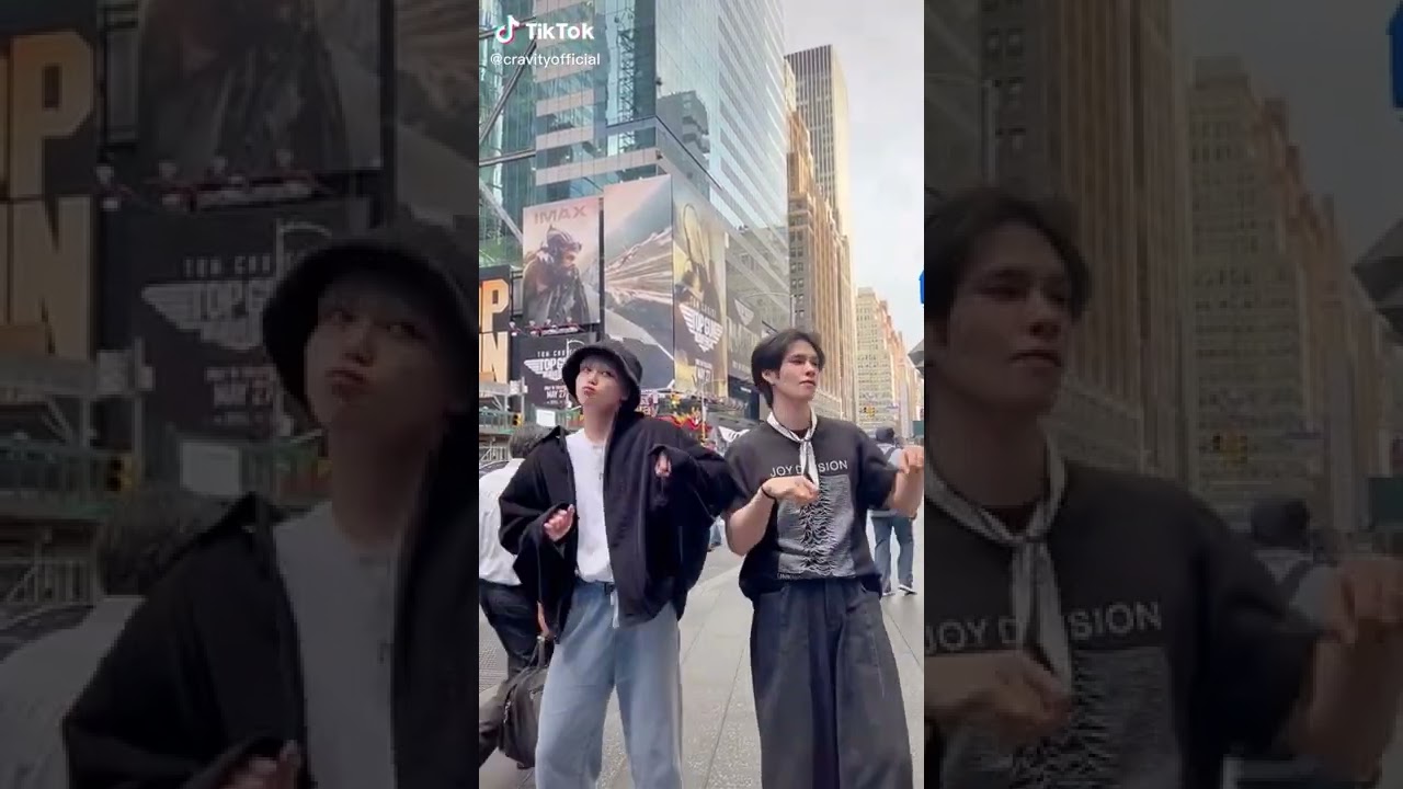 CRAVITY in NewYork #cravity #luvity #serim #hyeongjun