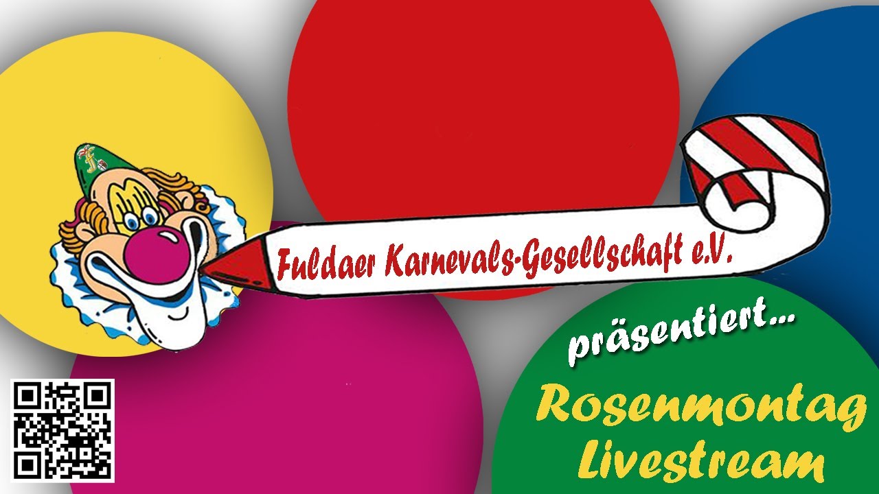 Livestream des Rosenmontagsumzugs in Fulda 2024