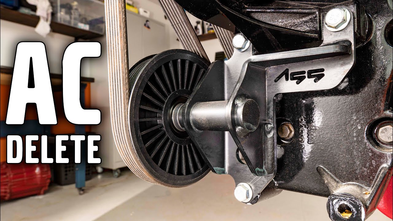 Volvo 740 T5 AC Delete Kit Installation (B5254T)