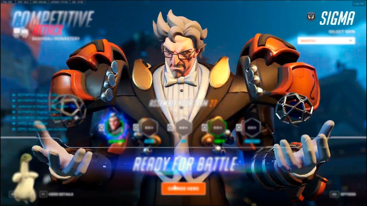 COLOURHEX PRO SIGMA GAMEPLAY - 35 ELIMS! [ OVERWATCH 2 SEASON 9 TOP 500 ]
