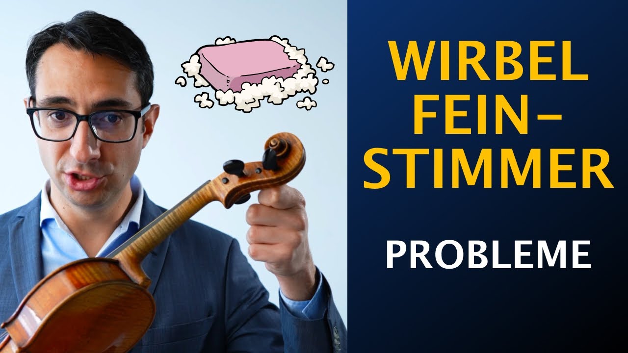 Probleme mit deinen Wirbeln / dem Feinstimmer an der Geige? So kannst du es selbst beheben