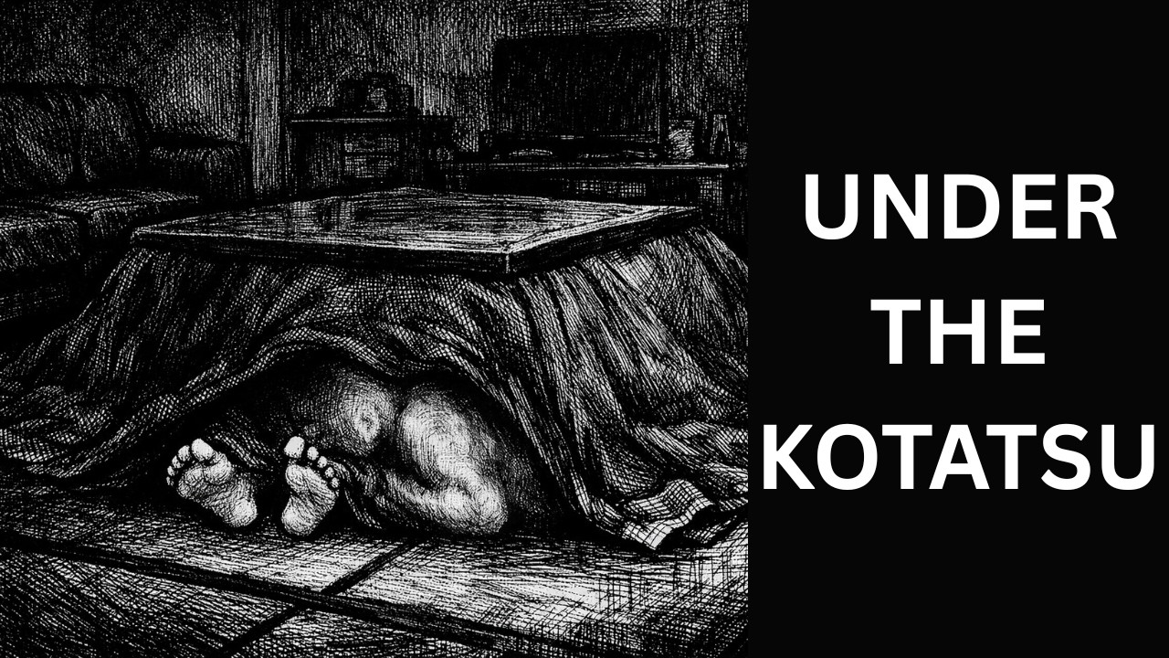 Что-то уже было спрятано под столом.