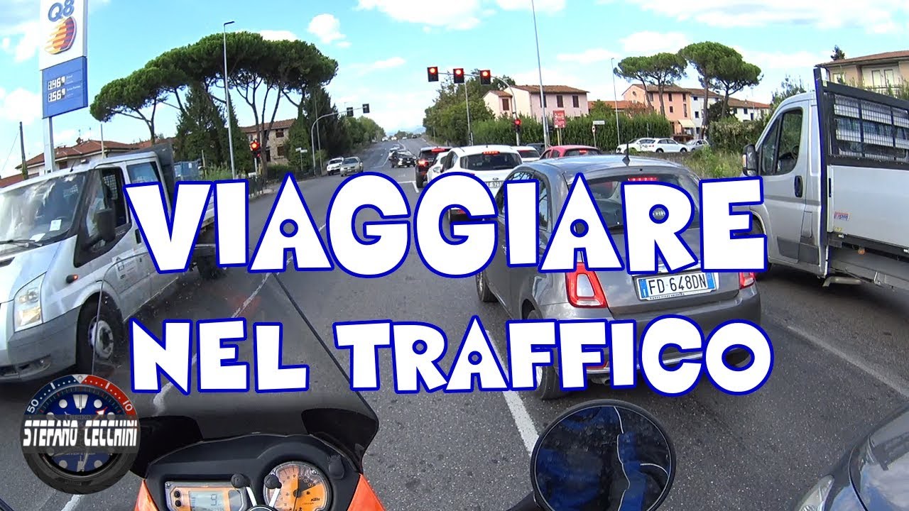 #307 Come Viaggiare nel Traffico in Moto