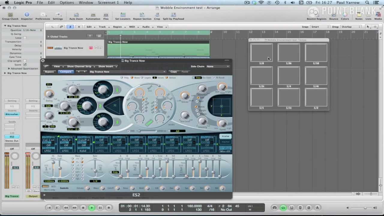 Wobble Bass Logic Tutorial (pt 2) -  Custom Environment Interfaces / ES2 / LFO